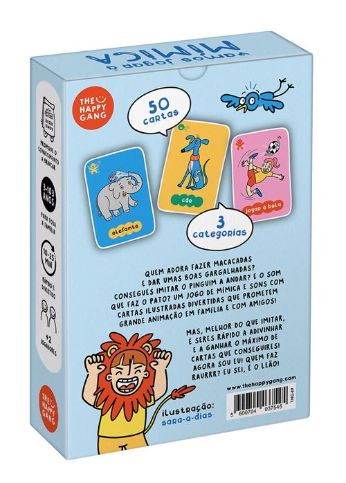 Jogo Brain Away - Vamos Jogar à Mímica - The Happy Gang For Sale