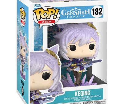 Funko Pop! Asia Figura de Vinyl Genshin Impact Season 4: Keqing - 182 Sale