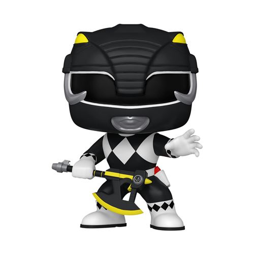 Funko Pop! Television Figura de Vinyl Power Rangers: Black Ranger | 30th Anniversary - 1371 Supply