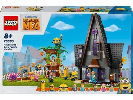 LEGO Gru Despicable Me 75583 - Mansão de Família do Gru e Minions Sale