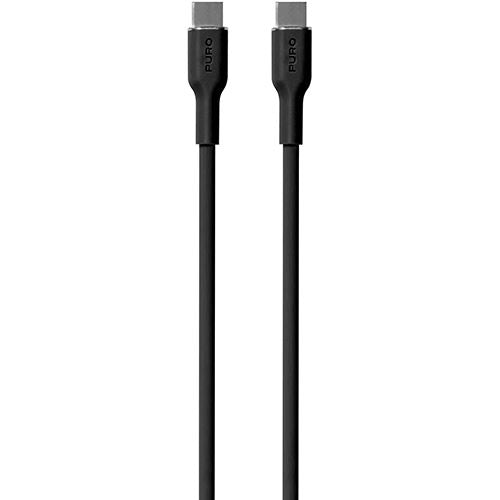 Cabo USB-C Puro Soft 1.5m - Preto Discount