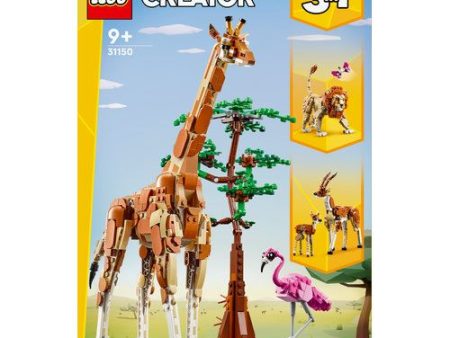 LEGO Creator 31150 - 3 em 1 - Animais Selvagens do Safari Discount