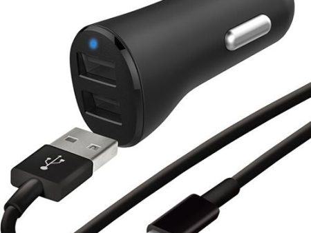 Carregador de Isqueiro Wefix 2x USB + Cabo USB-C Sale