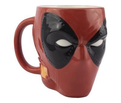 Caneca de Cerâmica Marvel Deadpool Shaped Plastic Free - Paladone Online now