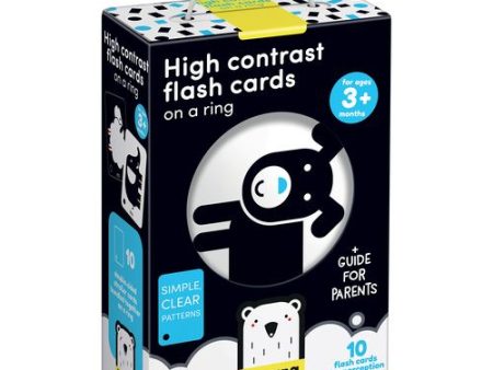 High Contrast Flash Cards On a Ring  - Banana Panda Online Hot Sale