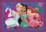 Puzzle Super Color 4 em 1: Disney Princess - Clementoni For Discount