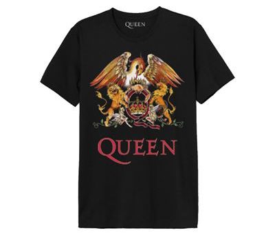 T-Shirt Queen - Preto Tamanho L - Cotton Division Online now