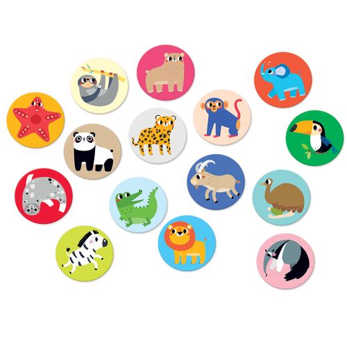 Jogo On-The-Go Memory Game Wild Animals - Banana Panda Hot on Sale