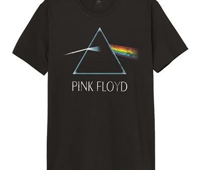 T-Shirt Pink Floyd Logo - Preto - Tamanho XL - Cotton Division Hot on Sale