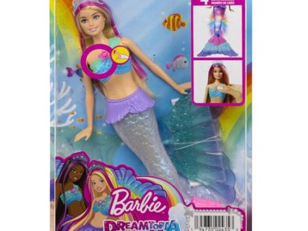 Barbie Sereia com Luzes Online Sale