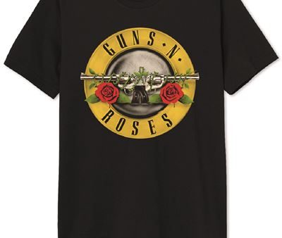 T-Shirt Guns N  Roses - Preto Tamanho M - Cotton Division Online Sale