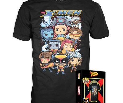 T-Shirt Funko Pop! Boxed Tee Marvel: X-Men - Tamanho M Online Hot Sale