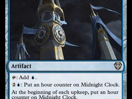 Midnight Clock [Outlaws of Thunder Junction Commander] Online Sale