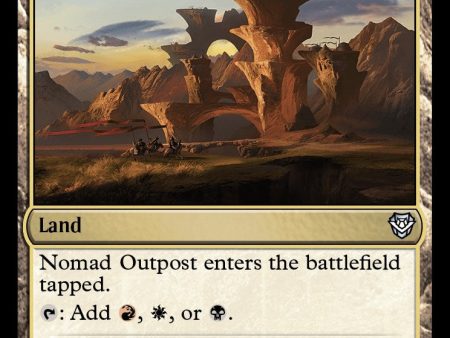 Nomad Outpost [Outlaws of Thunder Junction Commander] Online