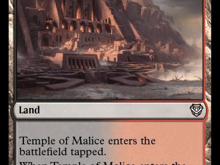 Temple of Malice [Outlaws of Thunder Junction Commander] Cheap