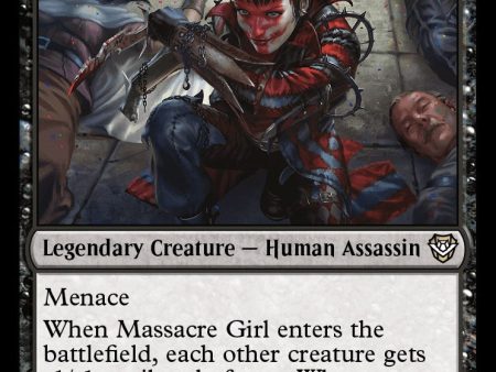 Massacre Girl [Outlaws of Thunder Junction Commander] Online Sale