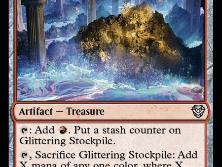 Glittering Stockpile [Outlaws of Thunder Junction Commander] For Cheap