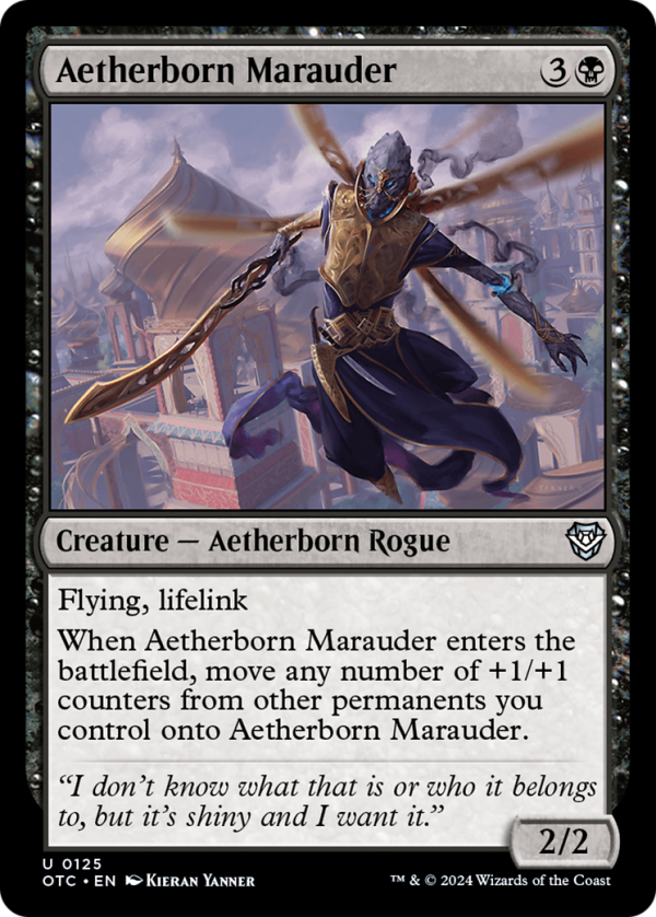 Aetherborn Marauder [Outlaws of Thunder Junction Commander] Sale