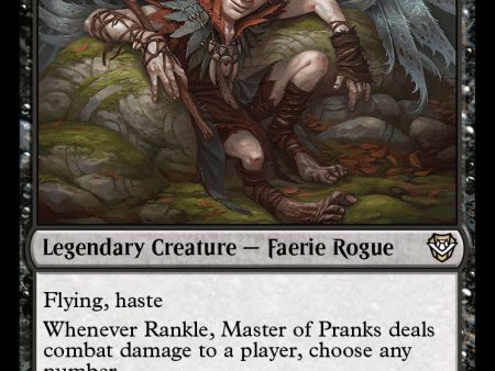 Rankle, Master of Pranks [Outlaws of Thunder Junction Commander] For Sale