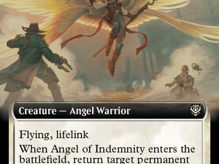 Angel of Indemnity (Extended Art) [Outlaws of Thunder Junction Commander] For Discount