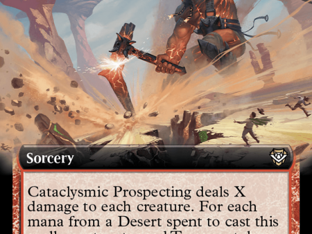 Cataclysmic Prospecting (Extended Art) [Outlaws of Thunder Junction Commander] Fashion