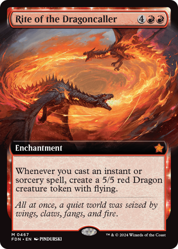 Rite of the Dragoncaller (Extended Art) [Foundations] Online Sale