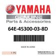 Yamaha Lower Unit Assembly - 64E-45300-03-8D For Cheap