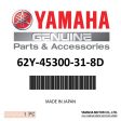 Yamaha Lower Unit Assembly - 62Y-45300-31-8D Online Sale